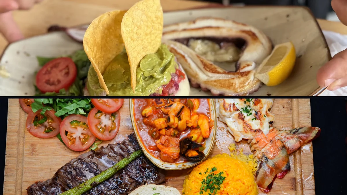 Casual Spanish dining with seafood-focused menu