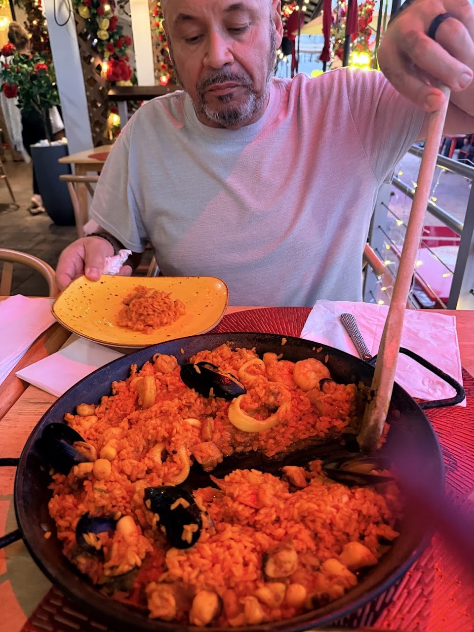 Seafood Paella for 2